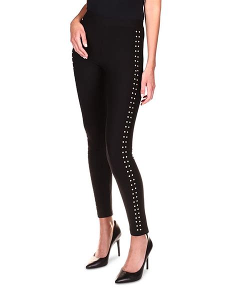 michael kors leggings black petite xl|michael kors leggings for women.